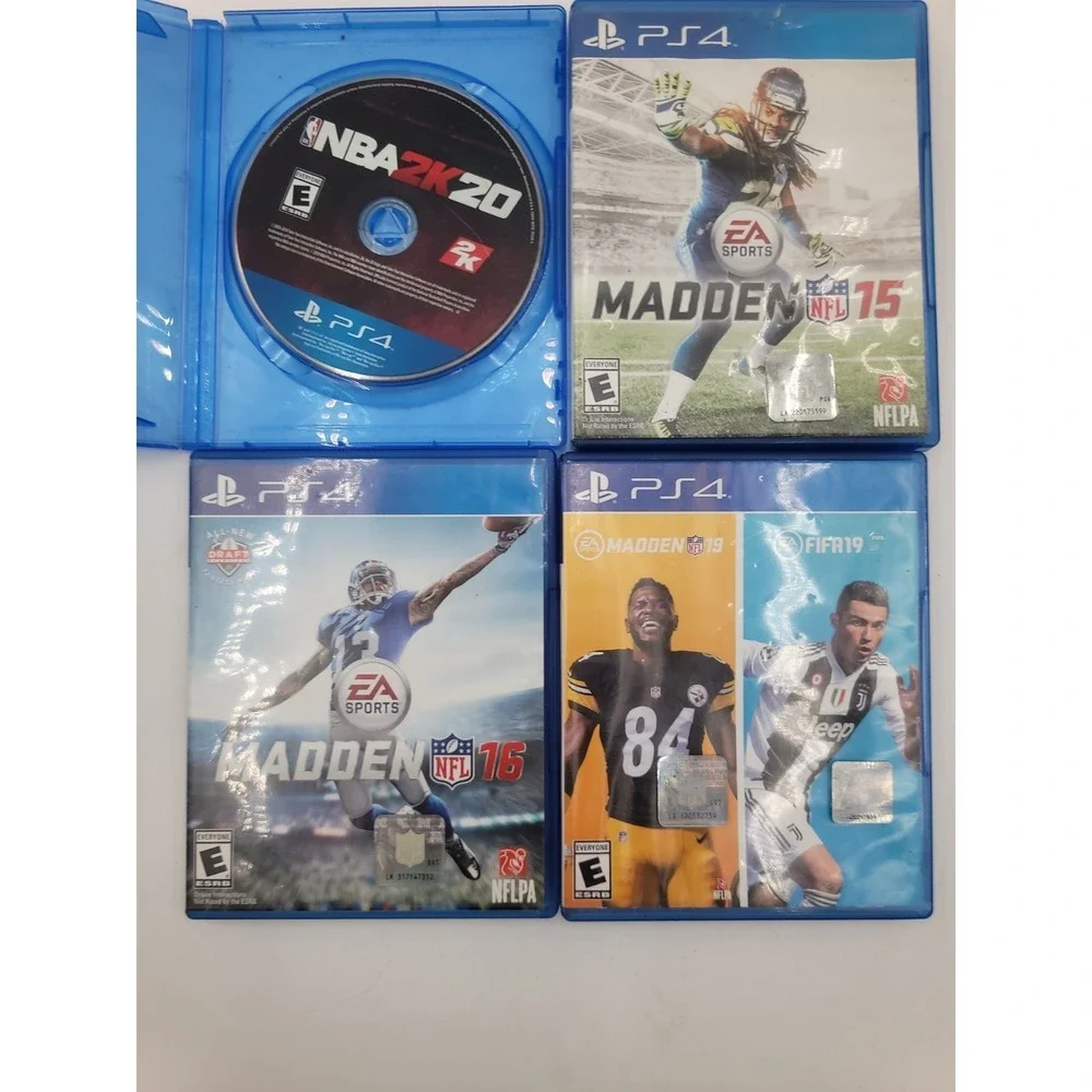 Sony PlayStation 4 PS4‎ Lot Of 12 Video Games (Sports, Action/Battle)